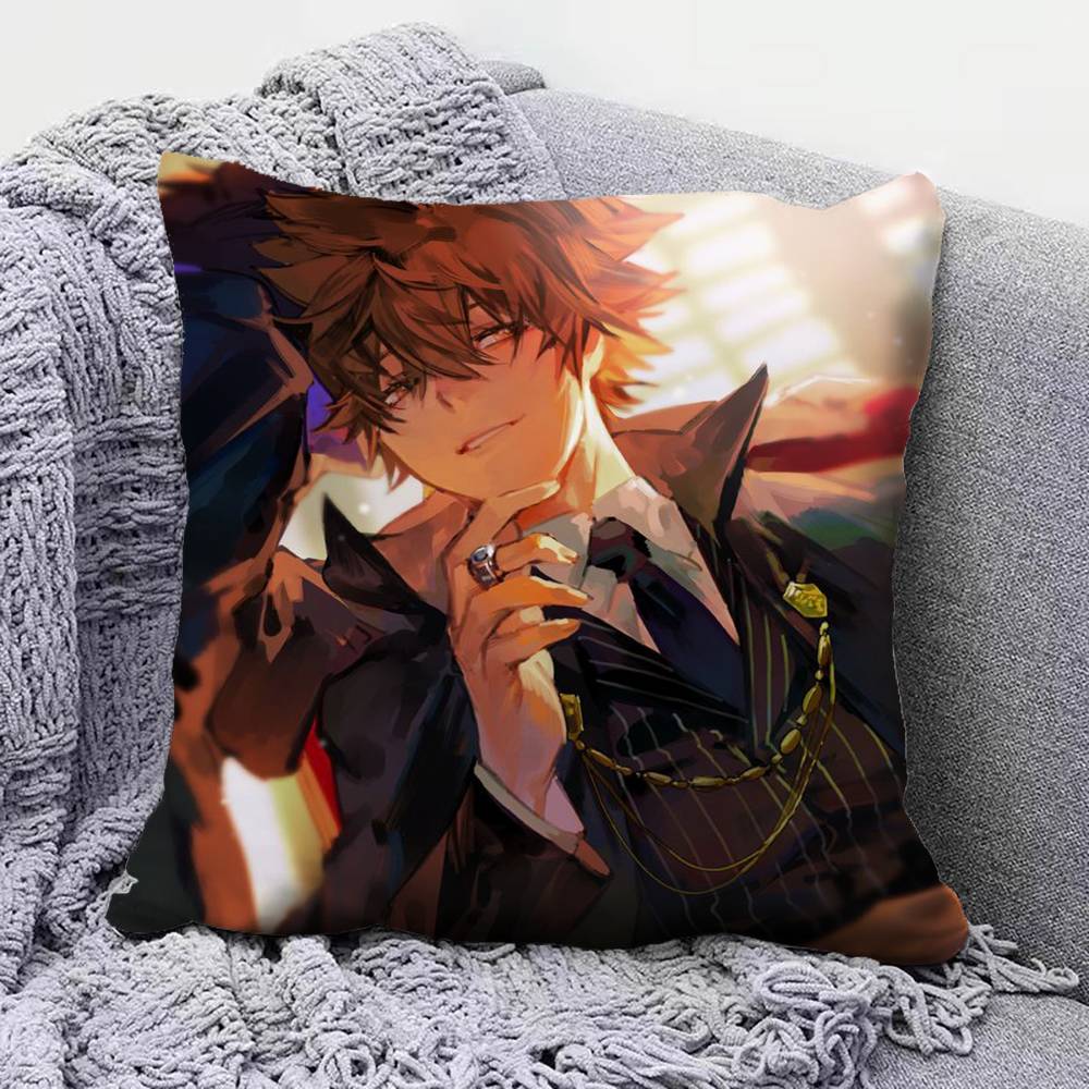 Anime KKatekyo Hitman Reborn Pillow Covers Home Sofa Cushion Covers and Aecorative Custom