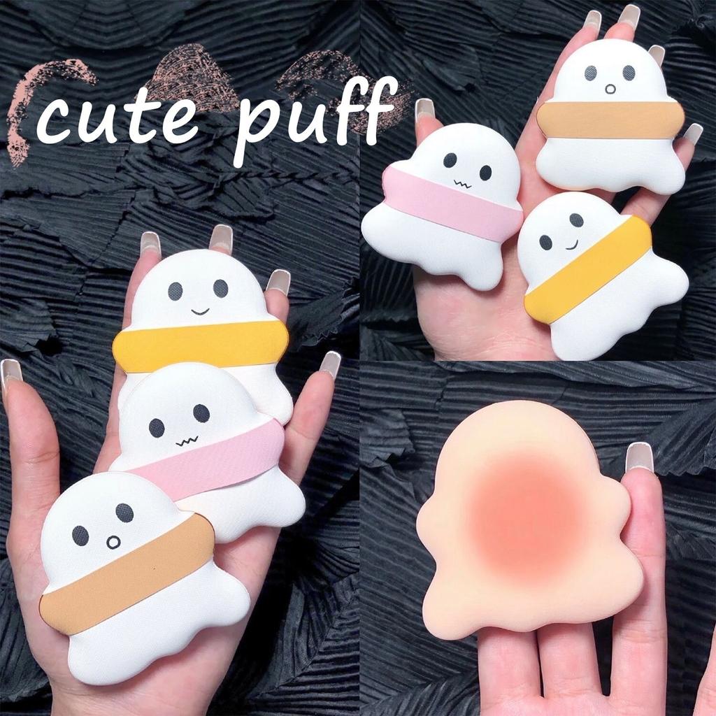 1pc Nette Cartoon Weiche Kosmetik Puff Luft-Kissen Concealer Pulver Make-Up Schwamm Glatte Puff Schönheit Werkzeuge Nass Trocken dual Verwenden