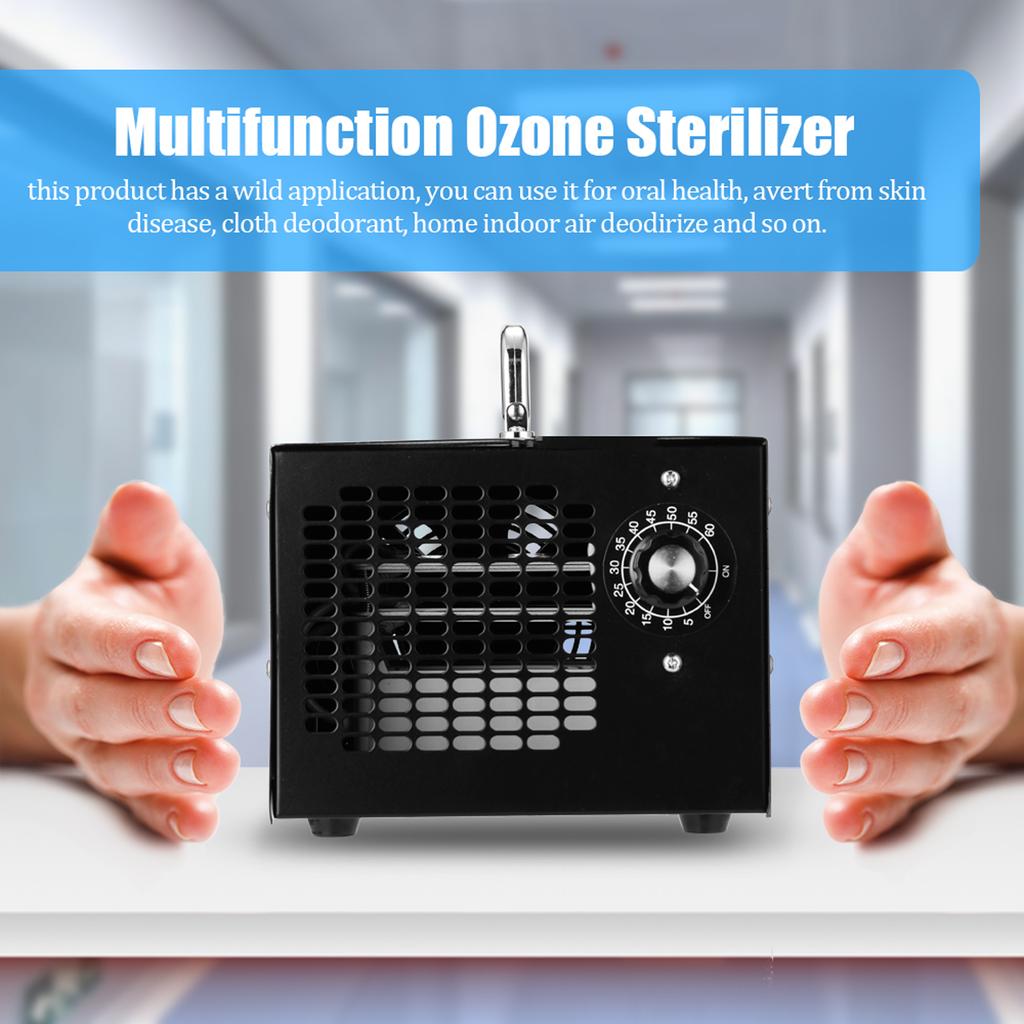 80g H Ozone Sterilizer Ozone Steriliztion Machine Home Household Outdoor Multifunction Tools New House Wardrobe Odor