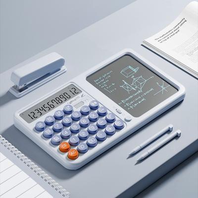 Calculator Colorat de Modă cu Tabletă de Scris calculator cu buton tastatură flexibilă pentru birou sau școală Pentru Colegiu Birou Student