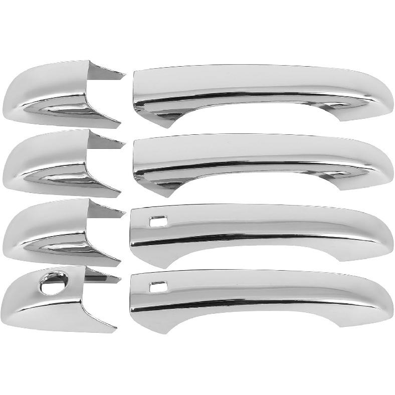 

OCPTY 4PCS Door Handle Covers for Jeep Grand for Cherokee for Dodge for Durango 11-19 Driver Side & Passenger Side Door Pull Handle Covers