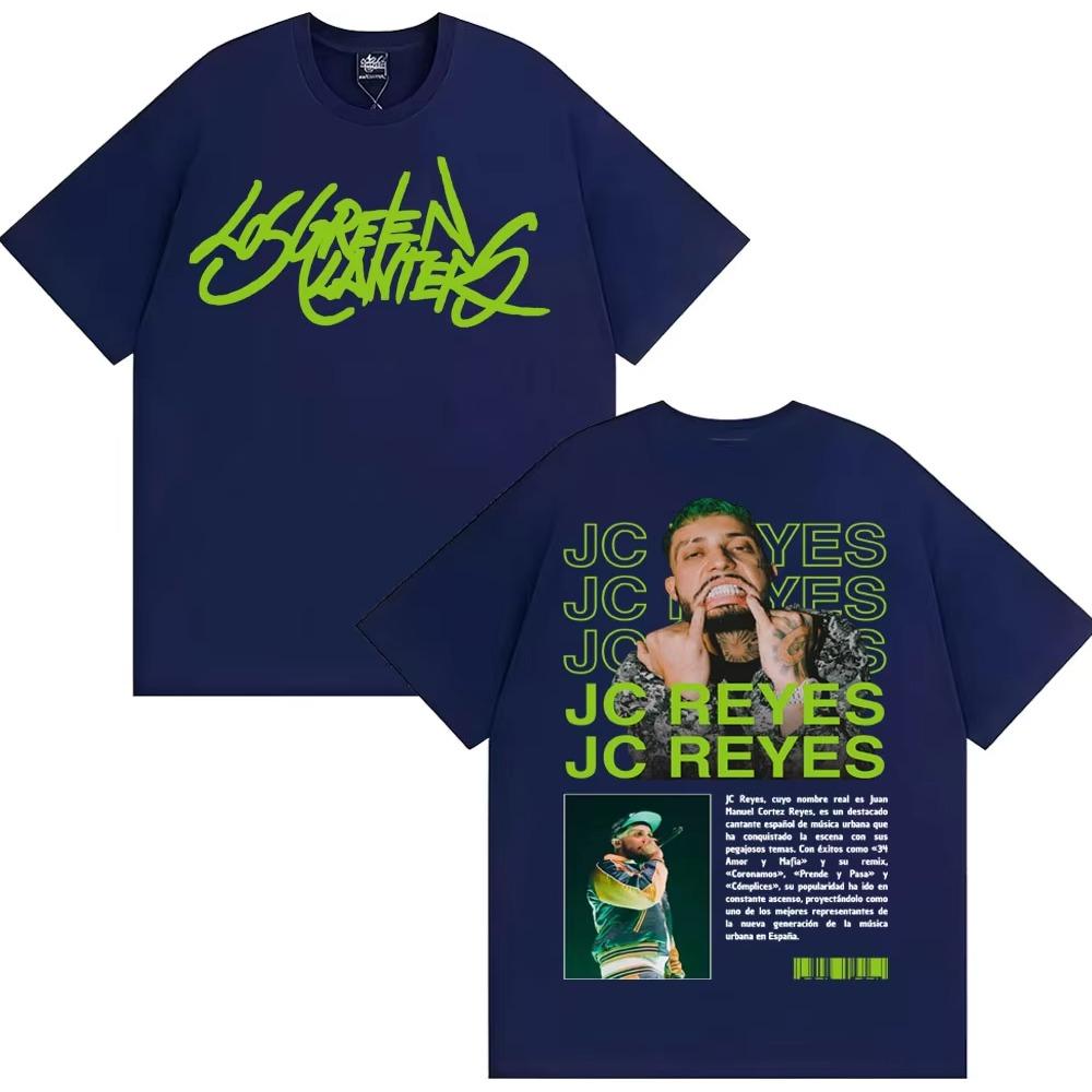 Rapper Jc Reyes Album Tour 2026 Graphic T Shirts Men Women Fashion Hip Hop Retro T Shirt Fashion Casual Cotton Oversized Tshirt