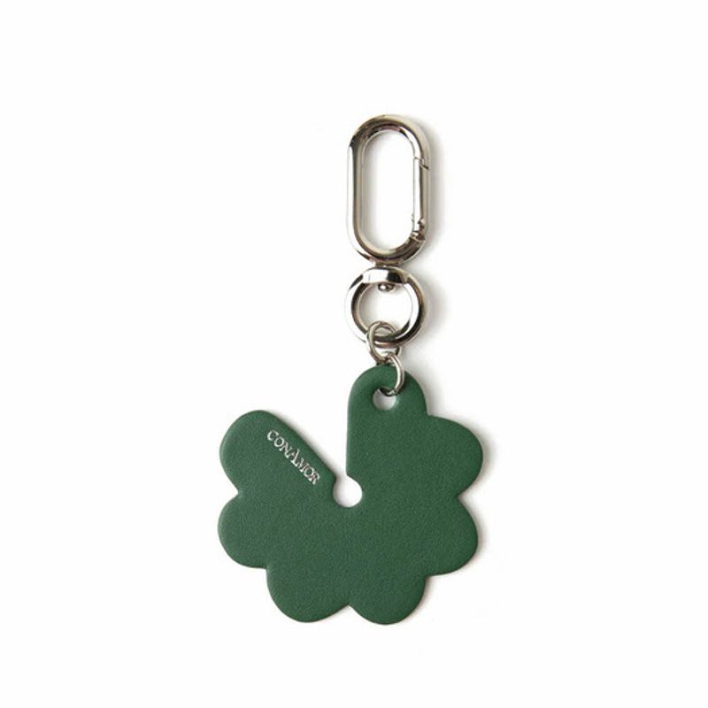 

Conamor Flower Keyring No. 1 - Deep Green Deep green
