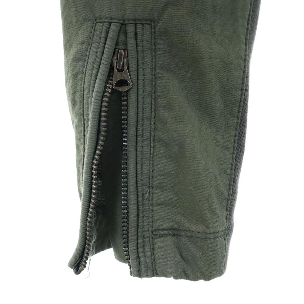 ARMANI EXCHANGE Cotton jacket S khaki Two-tone color Women Used