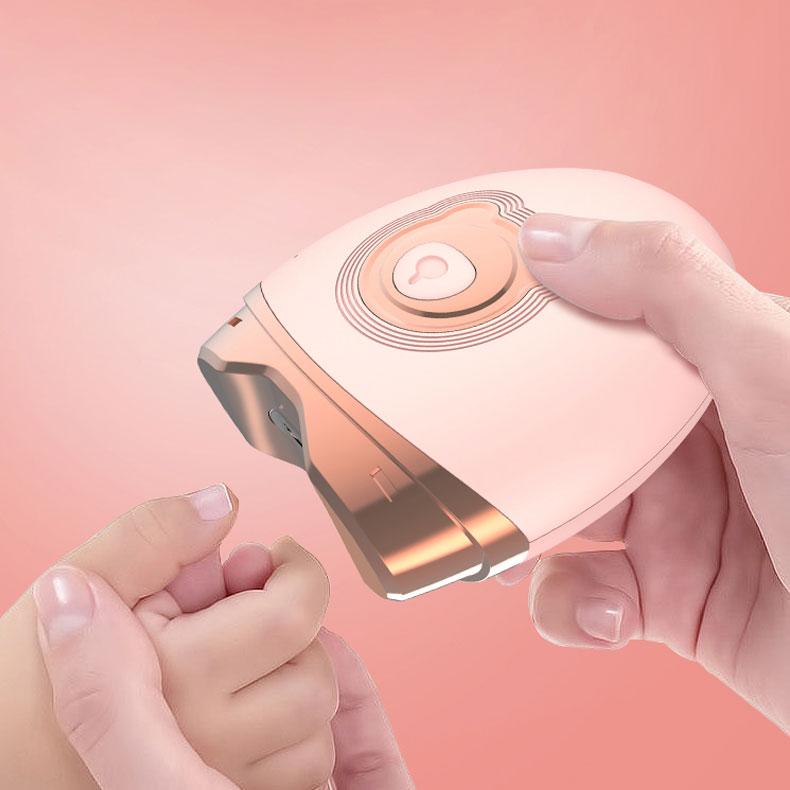Stainless Steel Electric Baby Nail Clipper for Fingers Nail Clipper Kit Nail Clipper Set for Newborn Toddler or Adults