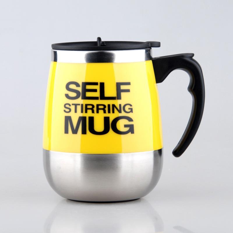 Stainless Steel USB Rechargeable Automatic Magnetic Stirring Mug