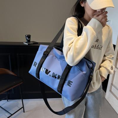 Casual Simple Sports Dry and Wet Separation Fitness Bag Multi-pocket Go Out Storage Portable Travel Bag
