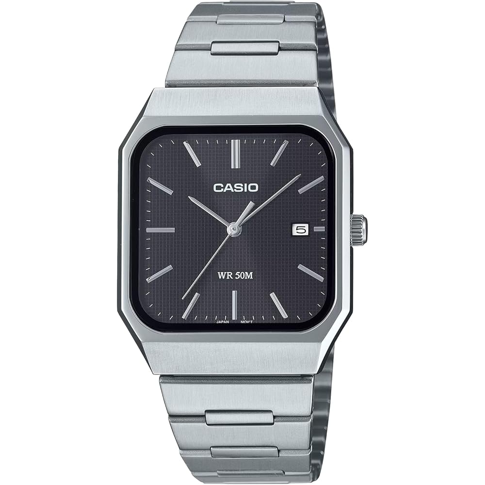 [CASIO] CASIO STANDARD STANDARD Analog Quartz Men s Watch MTP-B185D-1AV Black Overseas Model [Par...