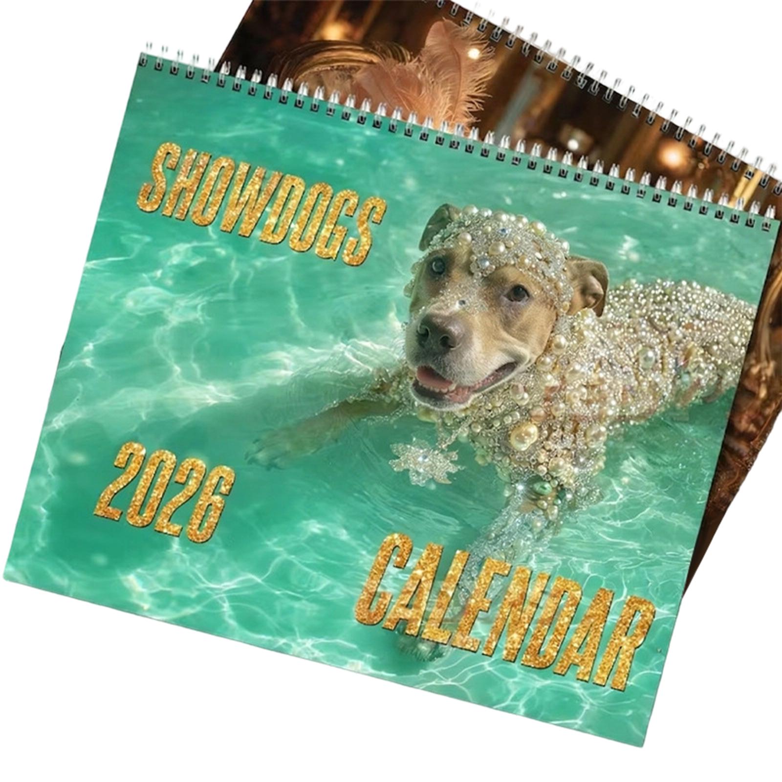 

Funny Dog Calendar One Size