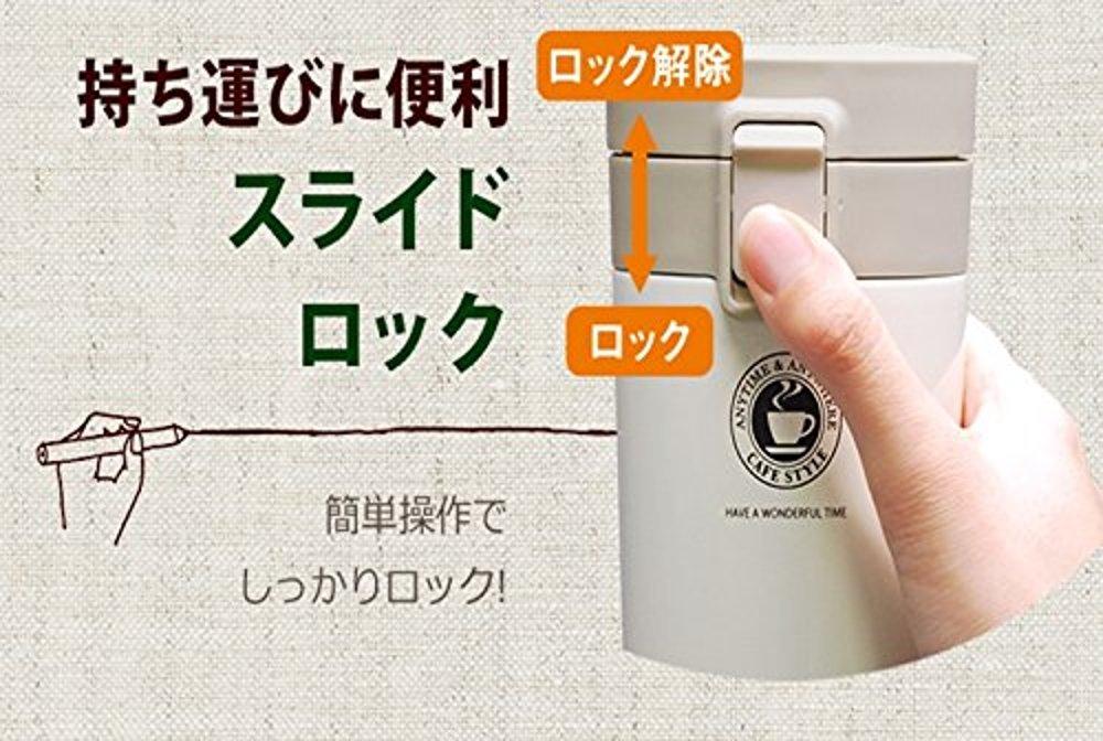 Asvel Vacuum Insulated Portable Tumbler TL370 Black 3251