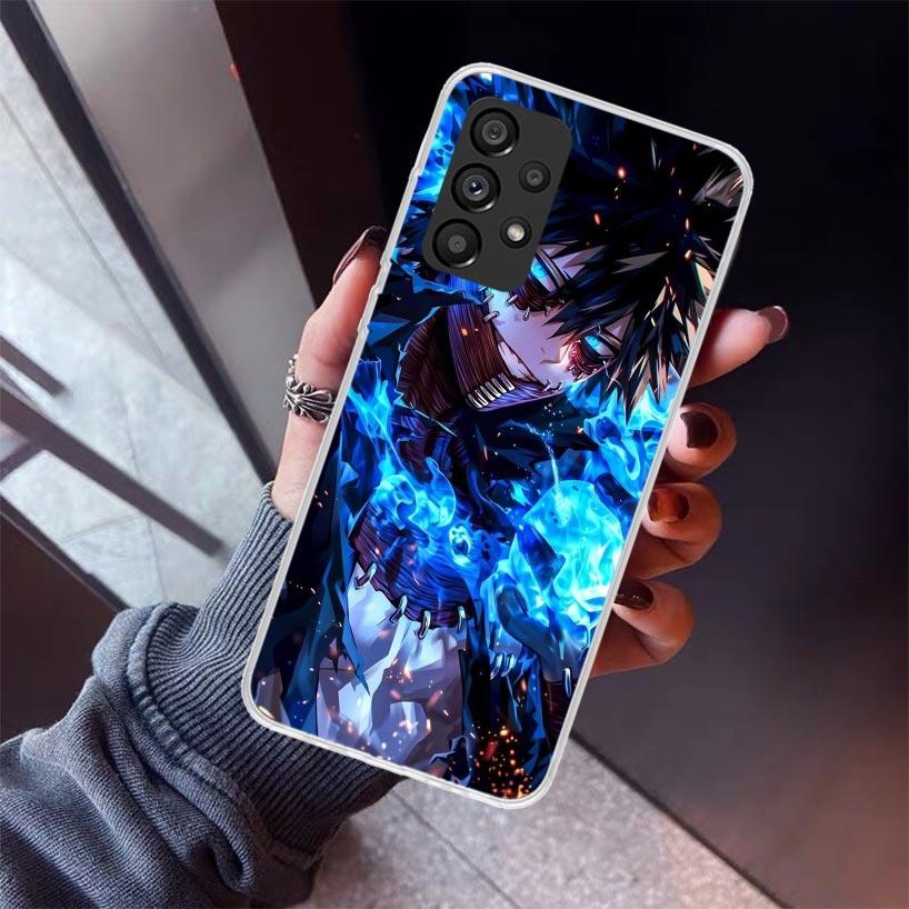 Dabi MHA My Hero A-Academy Phone Case For Samsung Galaxy A17 A57 A37 A16 A26 A36 A56 A15 A25 A35 A55 A14 A13 A54 A53 A34 A24 A33