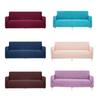 New High Elasticity Sofa Cover Fabric All Season Universal Knitted Sofa Cover Thickened Simple Solid Color Soft and Comfortable