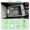 For MG ZS 2023 2024 Car Center Console Organizer Tray Secondary Armrest Storage Box Tidying Interior MG ZS Accessories