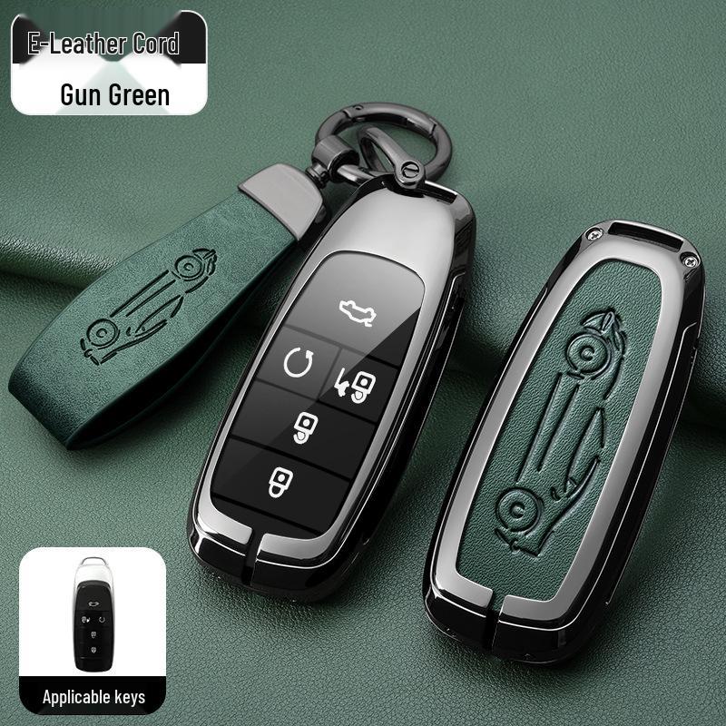Premium Metal Key Cover for GAC Trumpchi GS4, GS3, GE3, GA6, GA3S, GM8
