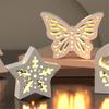Hollowed Butterfly Heart Silicone Candle Stand Molds for Epoxy Resin Candle Holder Tealight Holder Gypsum Decoration