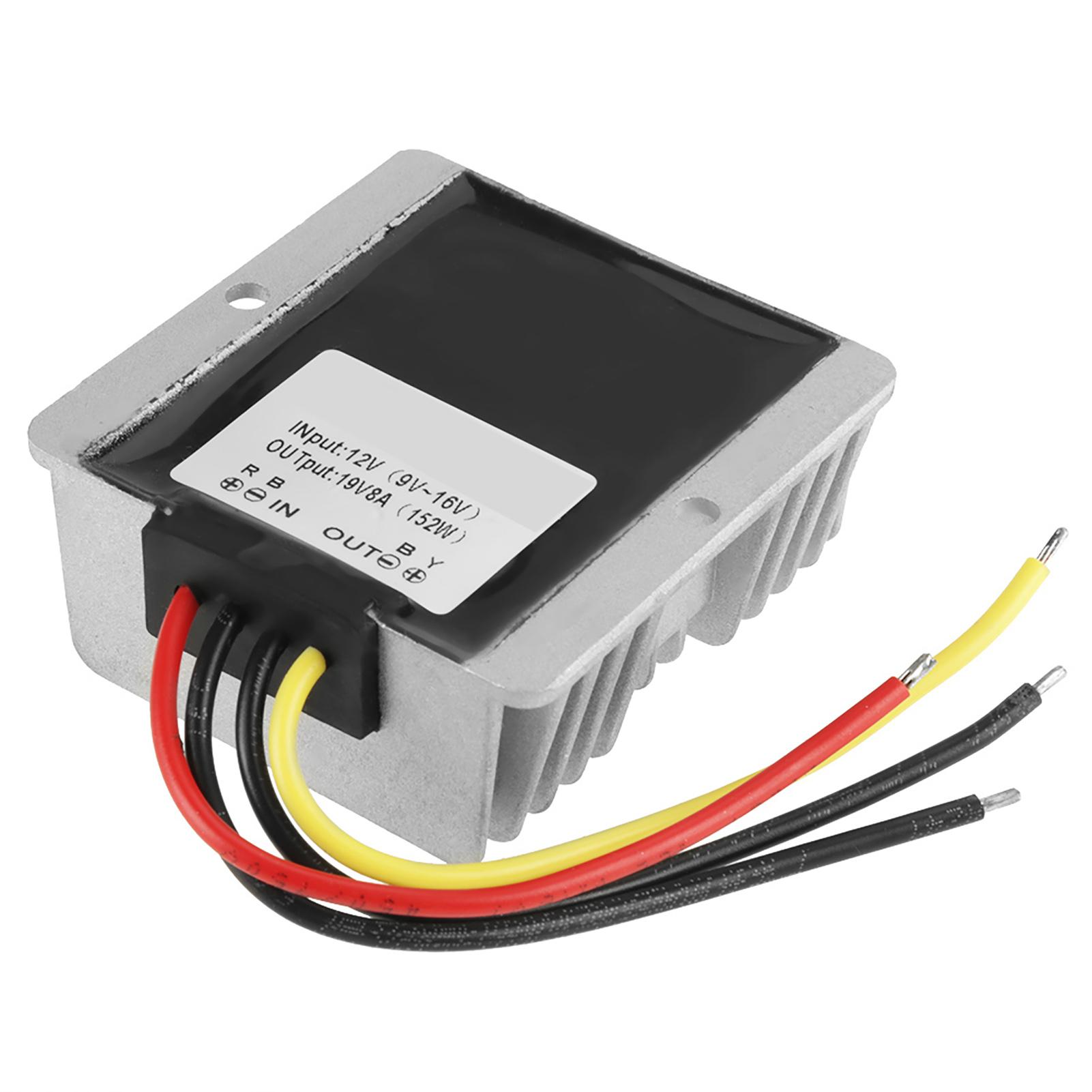 

12V to 19V 8A 152W Voltage Step Up Converter Boost Power Module, High Power, Stable Output, Waterproof, Dust Vibration Resistant, Over Current Vo