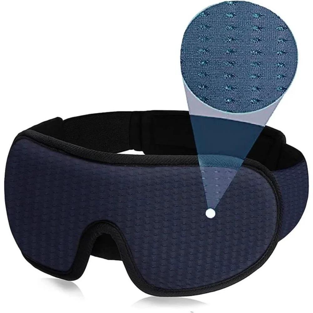New Premuim Extensions 3D EyeShade Sleeping Eye Mask Rest Eyemask Aid Cover Pad Soft Light Blindfold SleepTools 100% Block Out