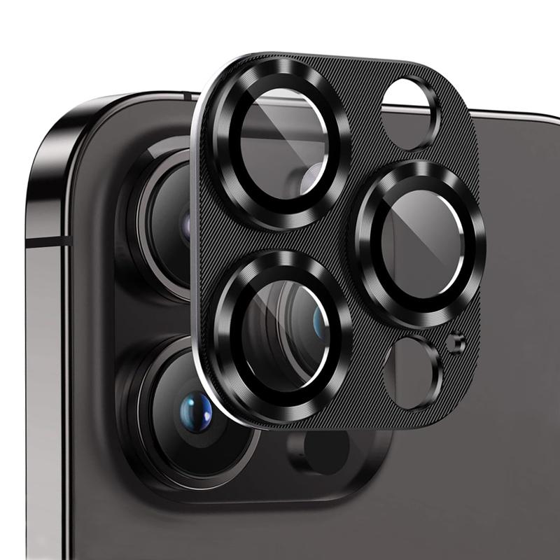 

NORTHJO Захист об єктива камери для iPhone 13 Pro/13 Pro Max, Захисне скло з CD-текстурою, Інтегрована плівка для об єктива Blue