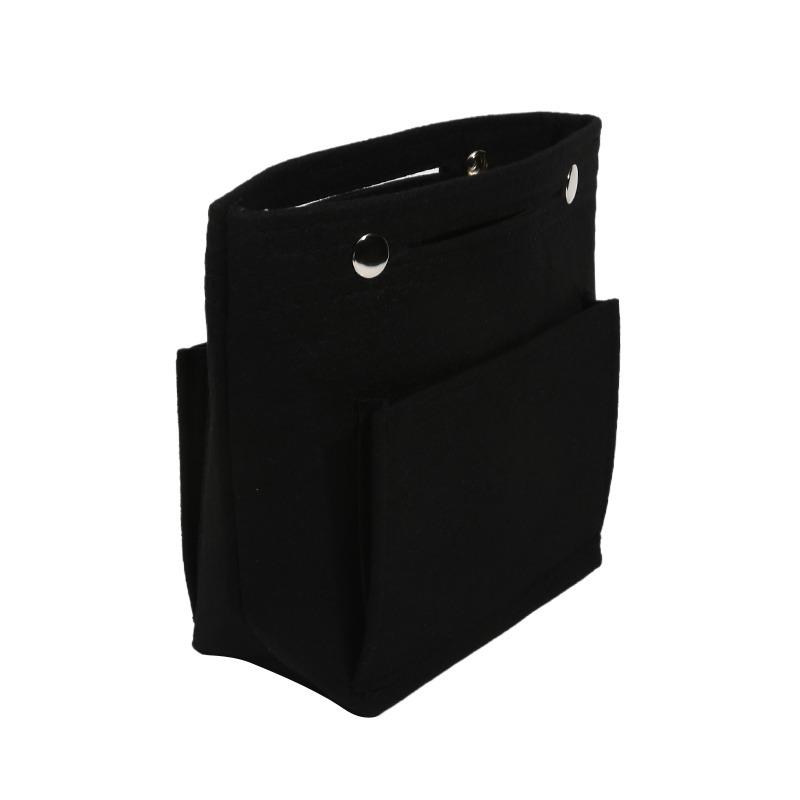 Women Storage Bag Felt Purse Organizer Insert– Inner Liner Pouch For Shoulder Bags, Handbags & Totes Cosmetic Makeup Bags NEW