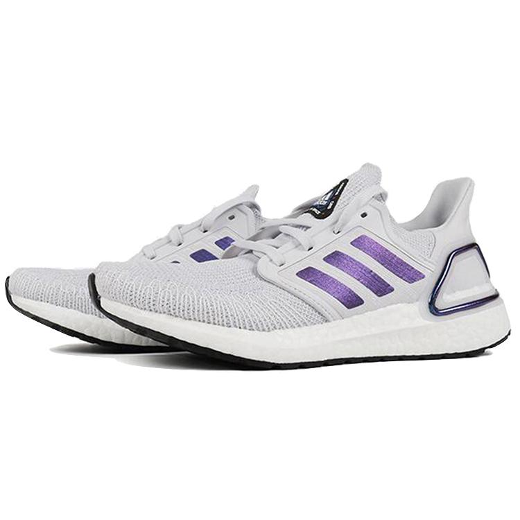 New Adidas Ultra Boost 20 Dash Grey Blue Metallic Women's EG0715