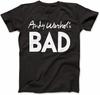 Andy Warhol's Bad As Worn by Cotton Men T Shirt Andy