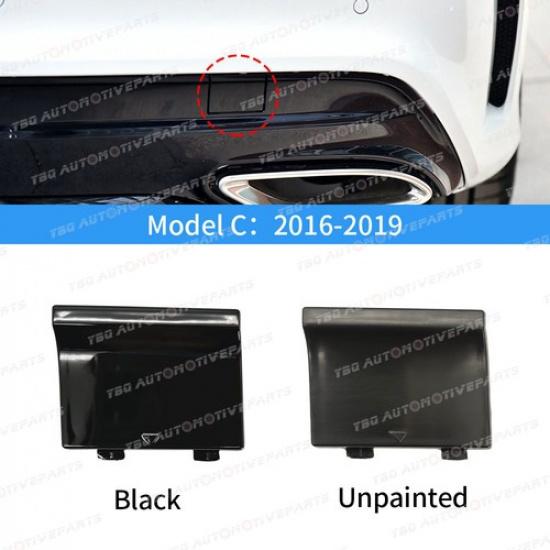 Car Rear Bumper Tow Hook Cover Cap For Mercedes W117 CLA Class 2014-