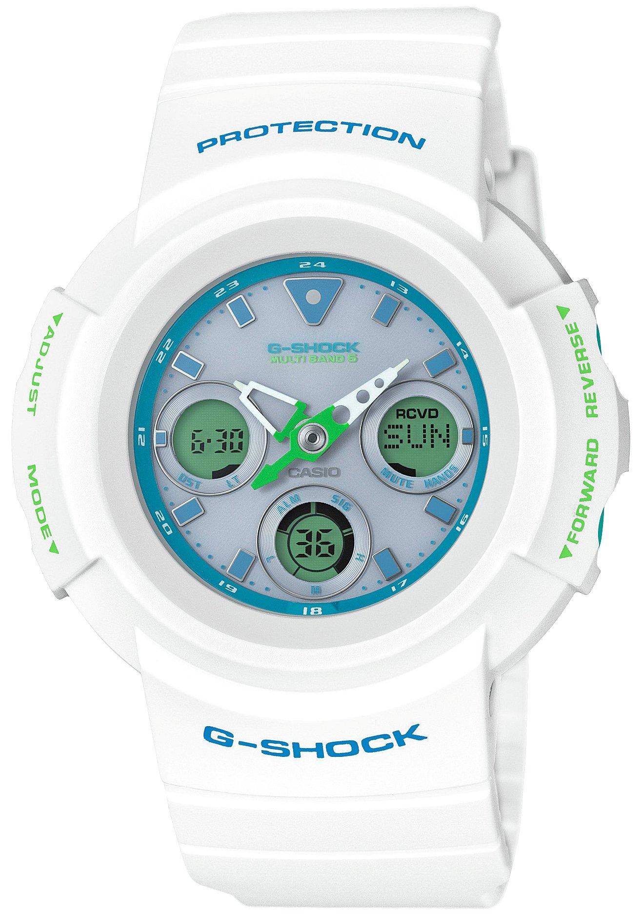 

Радиоуправляемые солнечные часы белые [Casio] G-Shock AWG-M510SWG-7AJF