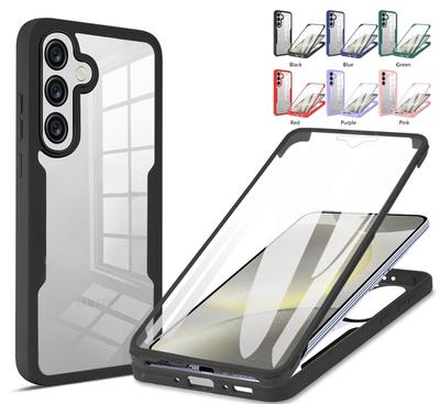 Pro Samsung Galaxy A56 5G Pouzdro 360 Celotělová Ochrana Obrazovky Průhledná Pouzdra Pro Galaxy A56 Nárazuvzdorný Kryt Telefonu