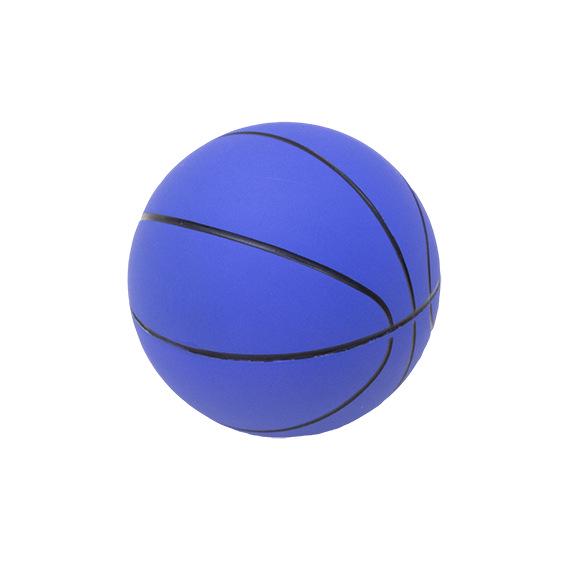 6cm Mini Rubber Basketball - High Elasticity Children's Toy Ball, Hollow Inflatable, Trendy Design