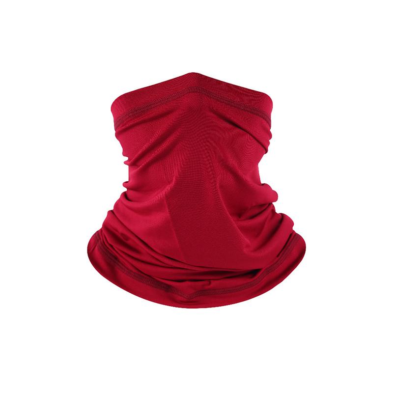 Motorcycle Balaclava Ice Silk Scarf Sunscreen Outdoor Sweat Wicking Driving Fishing Bandana Sun Neck Headgear Moto Accessories