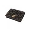 MIU MIU Matelassé Women's Bi-fold Wallet 5MV204 AF6Q F0201