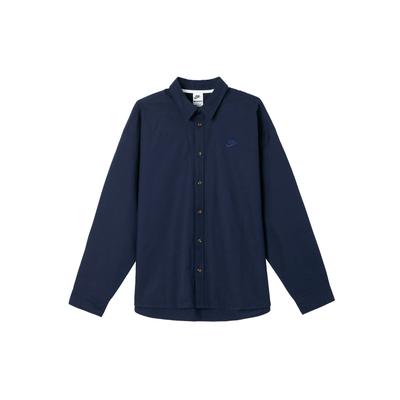 Comfortable Soft Skin-Friendly Versatile Stand Collar Jacket Men Jackets Dark-Blue HM9591-451