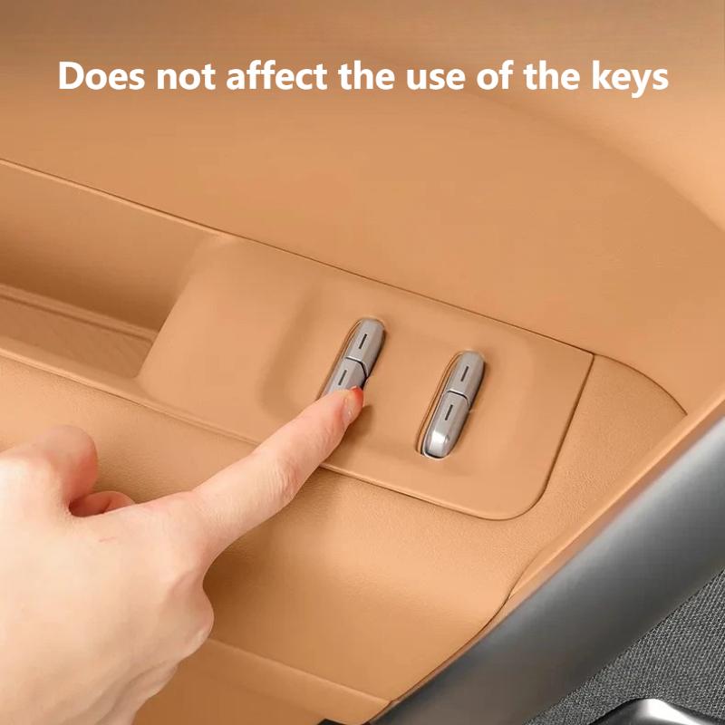 For Chery iCAUR V27 2026 Door Window Lift Panel Silicone Pad Upgraded Storage Box Interior Accessories