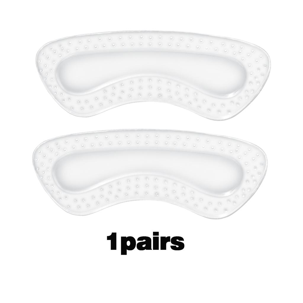 GEL Heel Protectors Women Silicone Cushion Foot Care Products Non Slip Shoe Pads for High Heels Adjustable Size Insoles