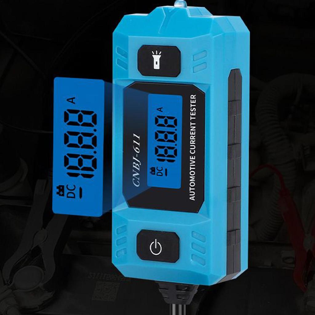 Car Relay Tester 20A 48V Checker With Front Light High-Precision Car Circuit Probe Tester With LCD Screen For Home Garage Repair