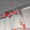 2D Flat Printing  JIT 2pcs   Curtains (Without Rod) Blooming Drapes Modern Curtains Roller Blinds Durable 100% Polyester Fabric
