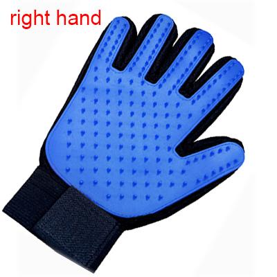 Pet Dog Cat Grooming Cleaning Brush Gloves Effective Deshedding Back Massage Animal Bathing Hair Removal Gloves Dog Combs