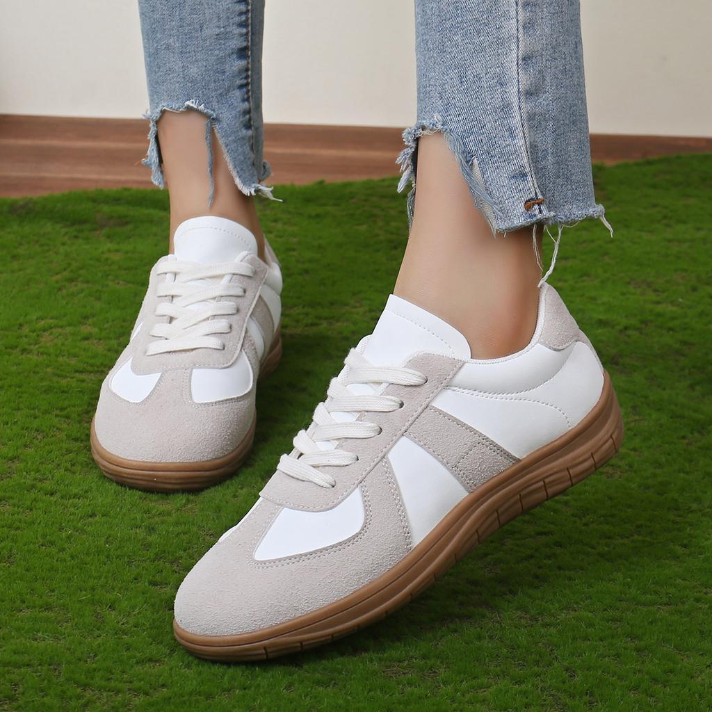 Mode Leopardenmuster Flache Turnschuhe Frauen Leichte rutschfeste Laufschuhe Frau Lässige Weiche Sohle Walking Trainer Weiblich