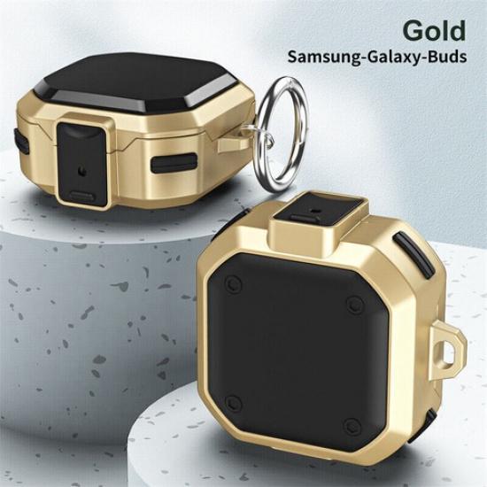 For Samsung Galaxy Buds 2/ Buds Pro/ Buds Live Shockproof Case Cover + Keychain