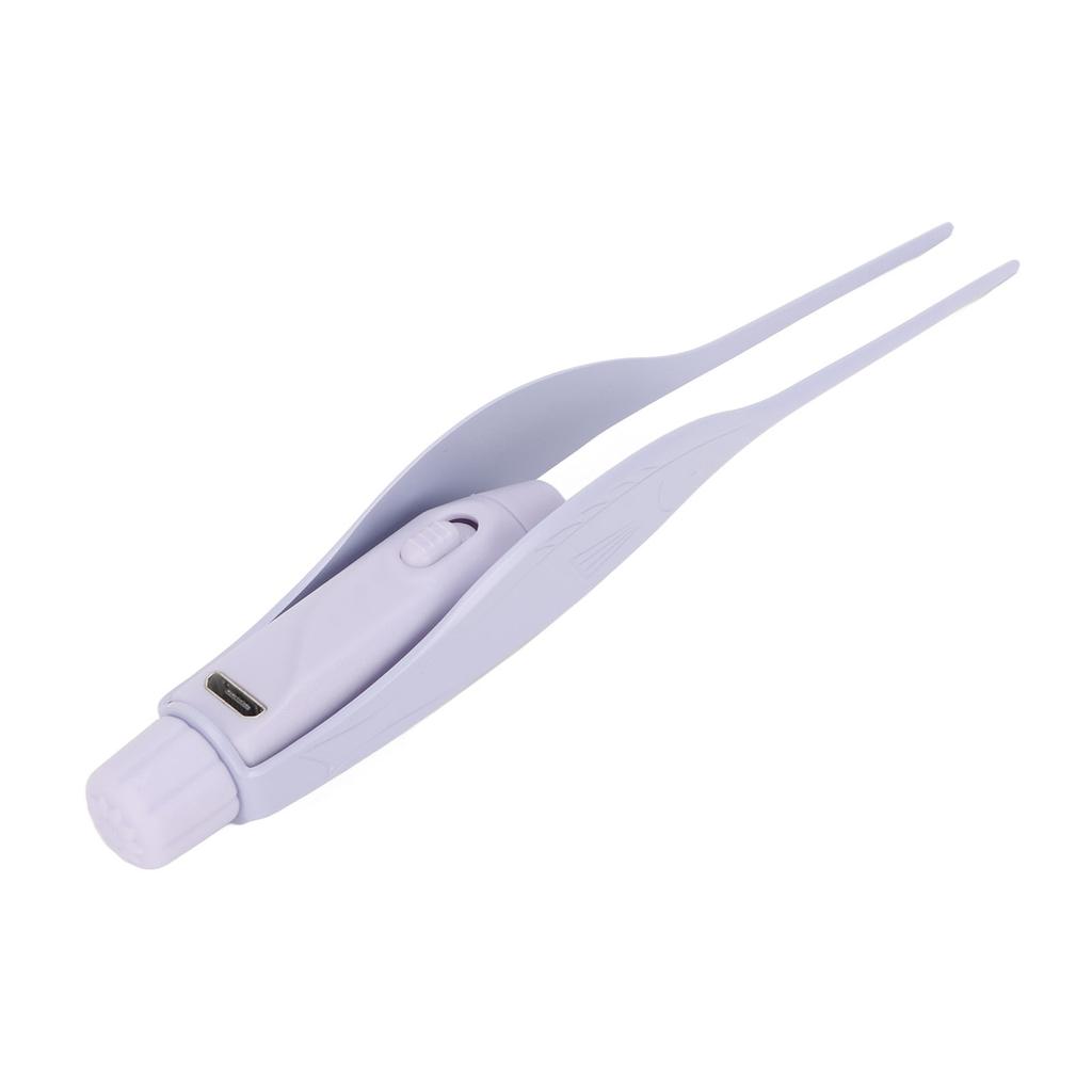 Pęsety do czyszczenia uszu Ładowanie USB Zaokrąglona główka Antypoślizgowe Narzędzie do usuwania woskowiny Czyszczące ze światłem dla dzieci