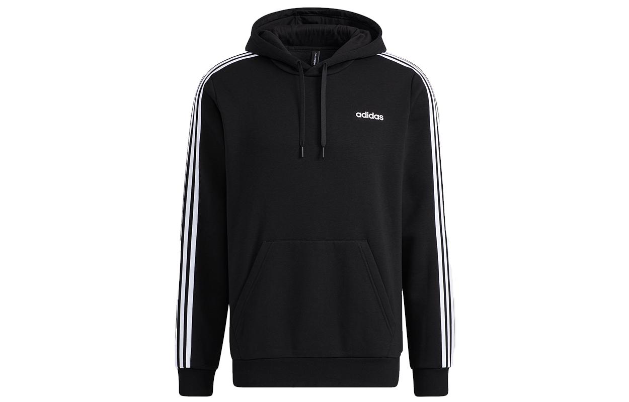 Adidas Neo M Ce 3S Flc Hdy Sports Fleece Lined Hood Sweatshirt Men s Black H14202 M
