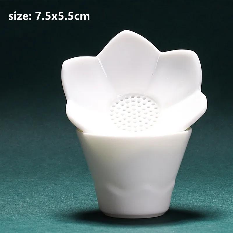 Китайский чайник из белого фарфора Дэхуа, бытовой чайник, керамический чайный сервиз ручной работы, заварочный чайник для чая Тигуаньинь и пуэра, принадлежности для чайной церемонии