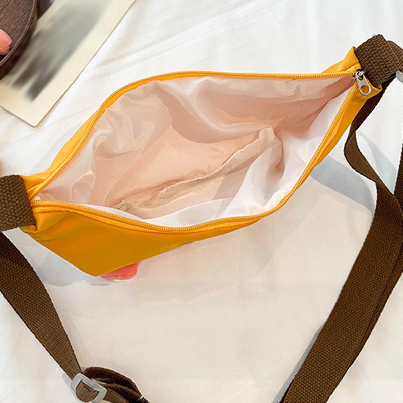Lazy Sheep with the Same Crossbody Bag Cute Big Mouth Duck Little Yellow Bag Girl Funny Shoulder Bag Leisure Dumpling Bag Chest Bag