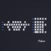Polaris Theme Keycap Set 115Key ABS Custom Metallic Texture Keyboard Cap Cherry Profile KeyCap for Mechanical Keyboard Accessory