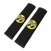 JDM Moon Eyess Motorcycle Racing Car Seat Belt Covers of 2 Pcs Soft Seatbelt Shoulder Protection Cushion Car Seat Belt Straps