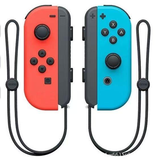 Wireless Bluetooth Joy-Con Controllers with Wake-Up Feature and Wrist Strap, Left and Right Separately for Switch