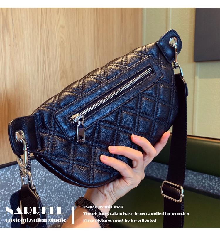 Damen 2025 Sattel-Brusttasche aus Rindsleder - Vielseitige Lässige Crossbody- und Hüfttasche im High-End-Stil