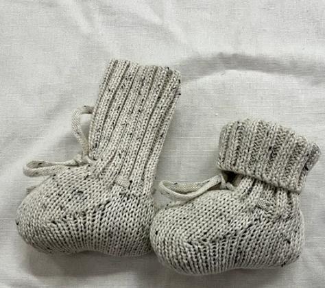 Birthday Footwear for Toddler Girls Baby Booties Sock Shoes Hand Knitting Crochet Boy and Girl Cozy Shoes for 0 To 12 Months