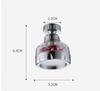 Universal Bathroom Faucet Spout with Splash-proof Water Saving Design Easy Installation