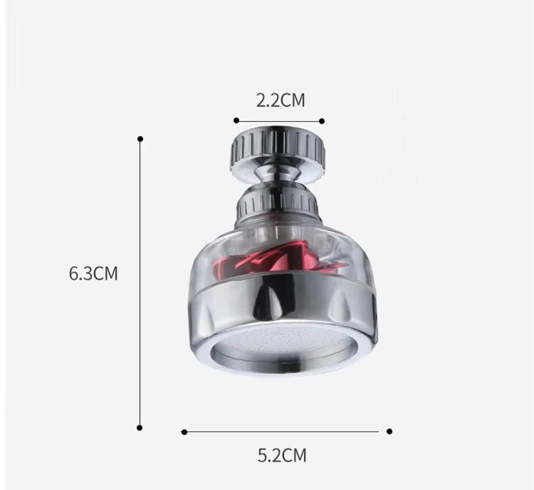 Universal Bathroom Faucet Spout with Splash-proof Water Saving Design Easy Installation